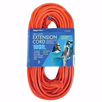 Picture of 16/3 100 ft. Orange Extension Cord