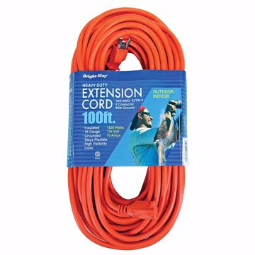 Picture of 14/3 100 ft. Orange Extension Cord