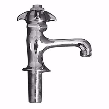 Picture of Chrome Plated Self-Closing Basin Faucet