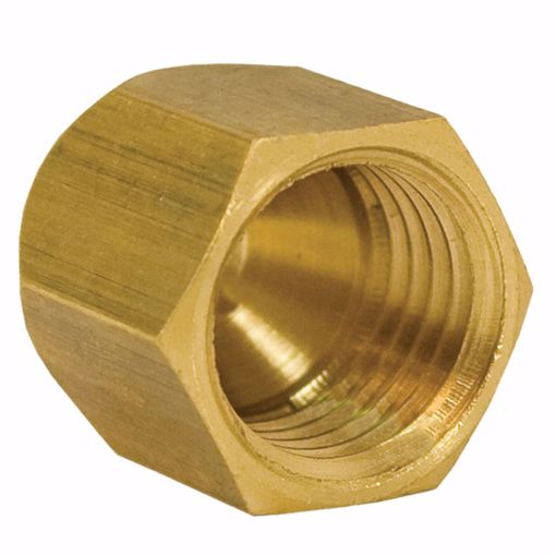 Picture of 5/8" Brass Flare Cap