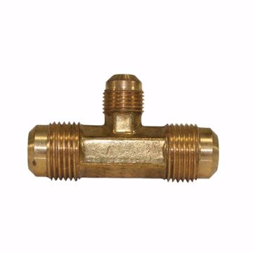 Picture of 5/8" x 3/8" Brass Flare Tee