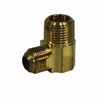 Picture of 3/8" x 3/8" Flare 90° Male Elbow for Space Heater