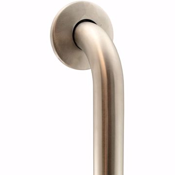 Picture of 1-1/4" x 12" Satin Stainless Steel Grab Bar with Concealed Screws