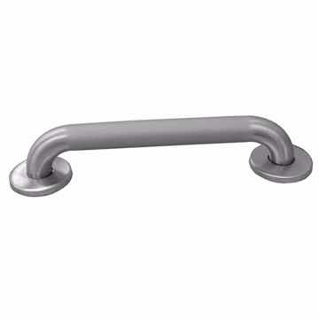 Picture of 1-1/4" x 16" Peened Stainless Steel Grab Bar with Concealed Screws