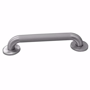 Picture of 1-1/4" x 18" Peened Stainless Steel Grab Bar with Concealed Screws