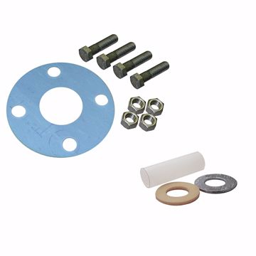 Picture of 2" Asbestos-Free Full Face Gasket Kit with Insulation Kit, 5/8" x 2-3/4" Bolt Size