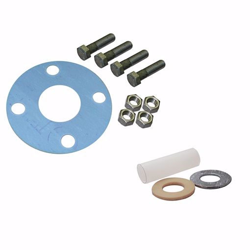 Picture of 4"Asbestos-Free Full Face Gasket Kit with Insulation Kit, 5/8" x 3" Bolt Size