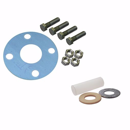 Picture of 8"Asbestos-Free Full Face Gasket Kit with Insulation Kit, 3/4" x 3-1/2" Bolt Size