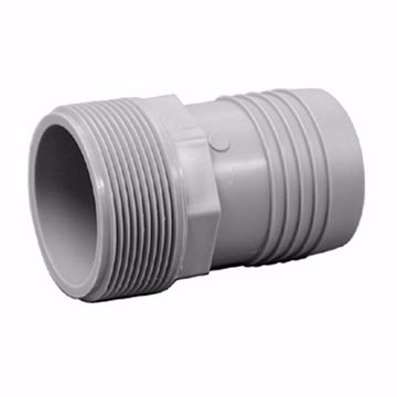 Picture of 1-1/2" Insert x MPT Poly Adapter