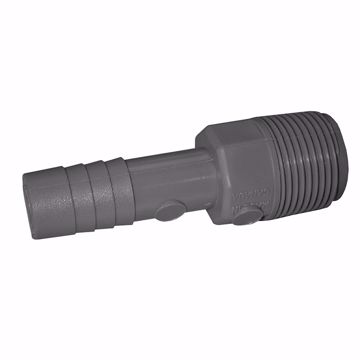 Picture of 1/2" Insert x 3/4" MPT Poly Adapter