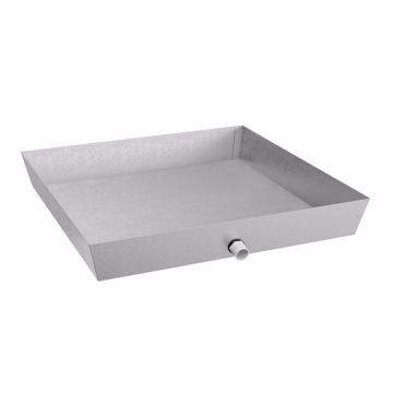 Picture of 24" Galvanized Water Heater Pan, Square