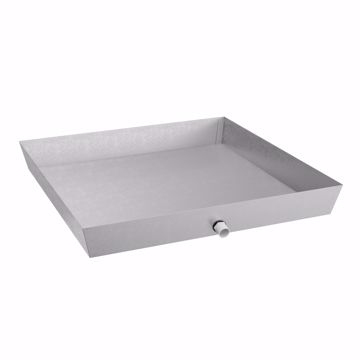 Picture of 28" Galvanized Water Heater Pan, Square