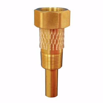 Picture of Extended Well for Weksler Industrial Multi-Angle Thermometer, 1-3/4" Stem, 3/4" NPT