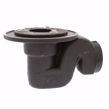 Picture of 2” IPS Cast Iron Shower Drain with Trap Body
