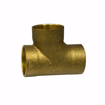 Picture of 2" x 2" x 1-1/2" Cast DWV Sanitary Tee