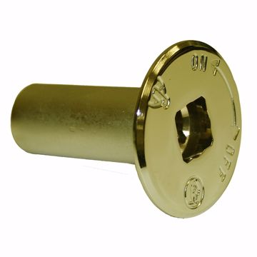 Picture of Polished Brass Escutcheon for Log Lighter Valve
