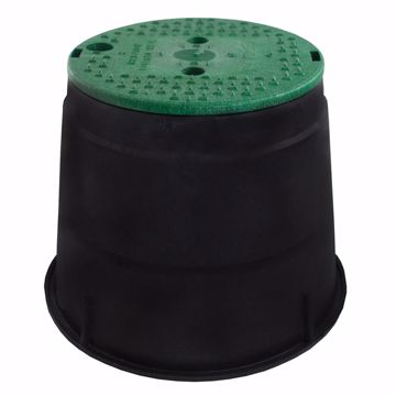Picture of 10" Green Snap-In Lid for Round Valve Box