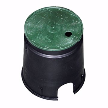 Picture of 6" Residential Valve Box with Green Lid
