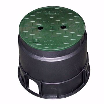 Picture of 10" Round Valve Box, Body and Green Lid