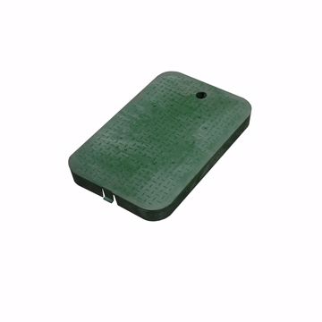 Picture of 12" Solid Green Lid for Water Meter Box