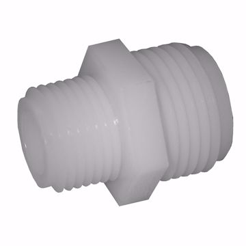 Picture of 3/4" MHT x 3/4" MPT Nylon Garden Hose Adapter