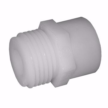 Picture of 3/4" MHT x 1/2" FPT Nylon Garden Hose Adapter