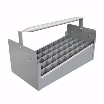 Picture of Steel Nipple Caddy Tray, 1" Size, 50 pc Capacity (14-1/8" x 7-3/4" x 6-1/2")