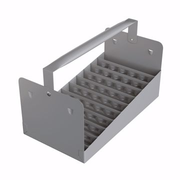 Picture of Steel Nipple Caddy Tray, 3/4" Size, 66 pc Capacity (12-1/2" x 7" x 6-1/2")