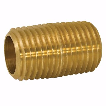 Picture of 1/8" Yellow Brass Close Nipple