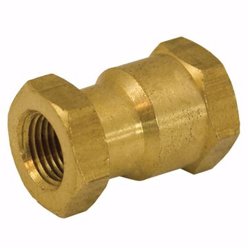 Picture of 1/2" x 1/8" Yellow Brass Bell Reducer