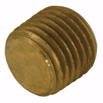 Picture of 1/4" Yellow Brass Countersunk Plug