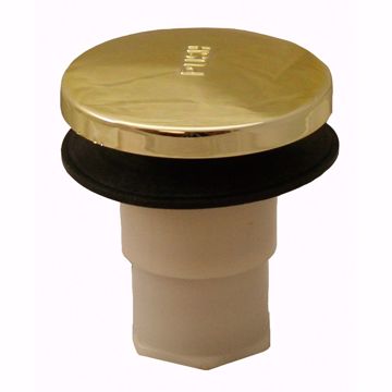 Picture of 3/8" Polished Brass Replacement Cartridge for Toe Touch Tub Drains