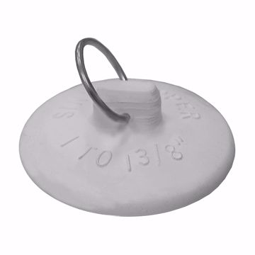 Picture of 1"-1-3/8" White Fit-All Basin Stopper
