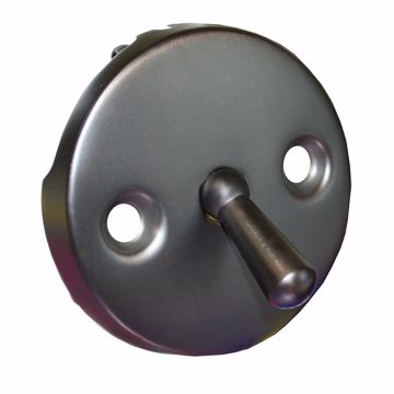 Picture of Oil Rubbed Bronze Two-Hole Trip Lever Overflow Plate