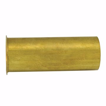 Picture of 1-1/2" x 4" Rough Brass Flanged Tailpiece 17 Gauge