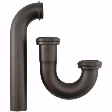 Picture of Oil Rubbed Bronze 1-1/4" Brass Tubular P-Trap