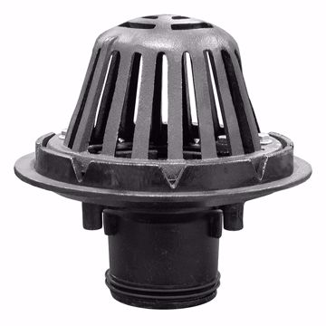 Picture of 4" Inside Caulk Roof Drain with Cast Iron Dome
