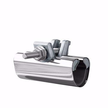 Picture of 3/4" x 3" Stainless Steel Pipe Repair Clamp