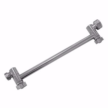 Picture of 1/2" x 10" Heavy Adjustable Shower Arm