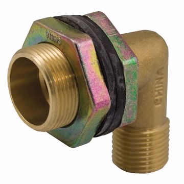 Picture of Brass Shower Elbow for Fiberglass Shower Stall