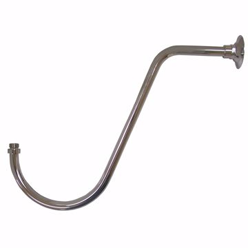 Picture of Chrome Plated 18" S-Shaped Shower Arm