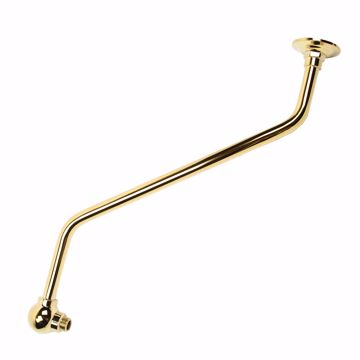 Picture of Polished Brass PVD 18" Double Offset Shower Arm