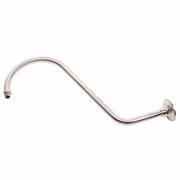 Picture of Brushed Nickel 18" S-Shaped Shower Arm
