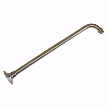 Picture of Brushed Nickel 18" 90 Degree Shower Arm with Flange