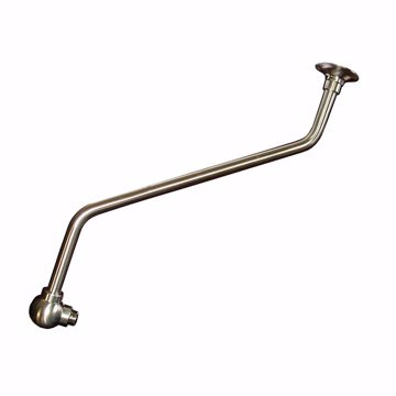Picture of Brushed Nickel 18" Double Offset Shower Arm