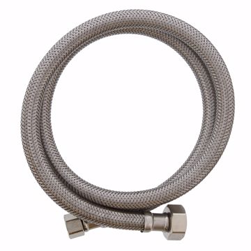 Picture of 3/8" Compression x 1/2" FIP x 36” Braided Stainless Steel Faucet Connector