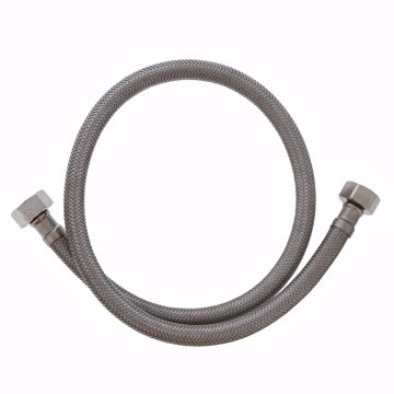 Picture of 1/2" FIP x 1/2" FIP x 30” Braided Stainless Steel Faucet Connector