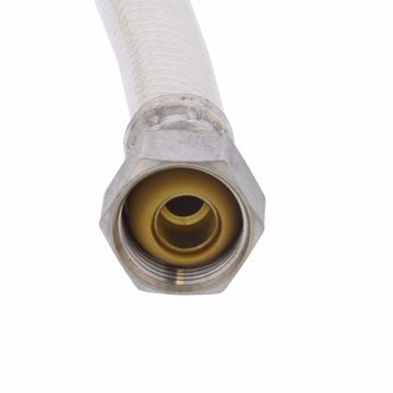 Picture of 1/2" Compression x 7/8" BC x 16” Flexible Vinyl Toilet Connector