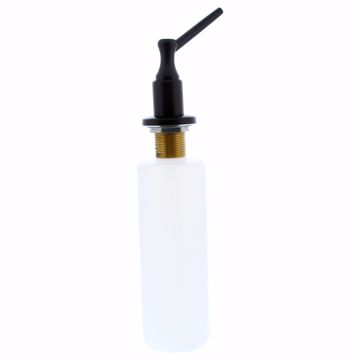 Picture of Oil Rubbed Bronze Lotion and Soap Dispenser with Brass Pump
