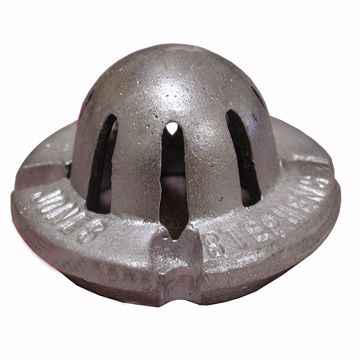 Picture of 4" Aluminum Bottom Dome For Cast Iron Sinks
